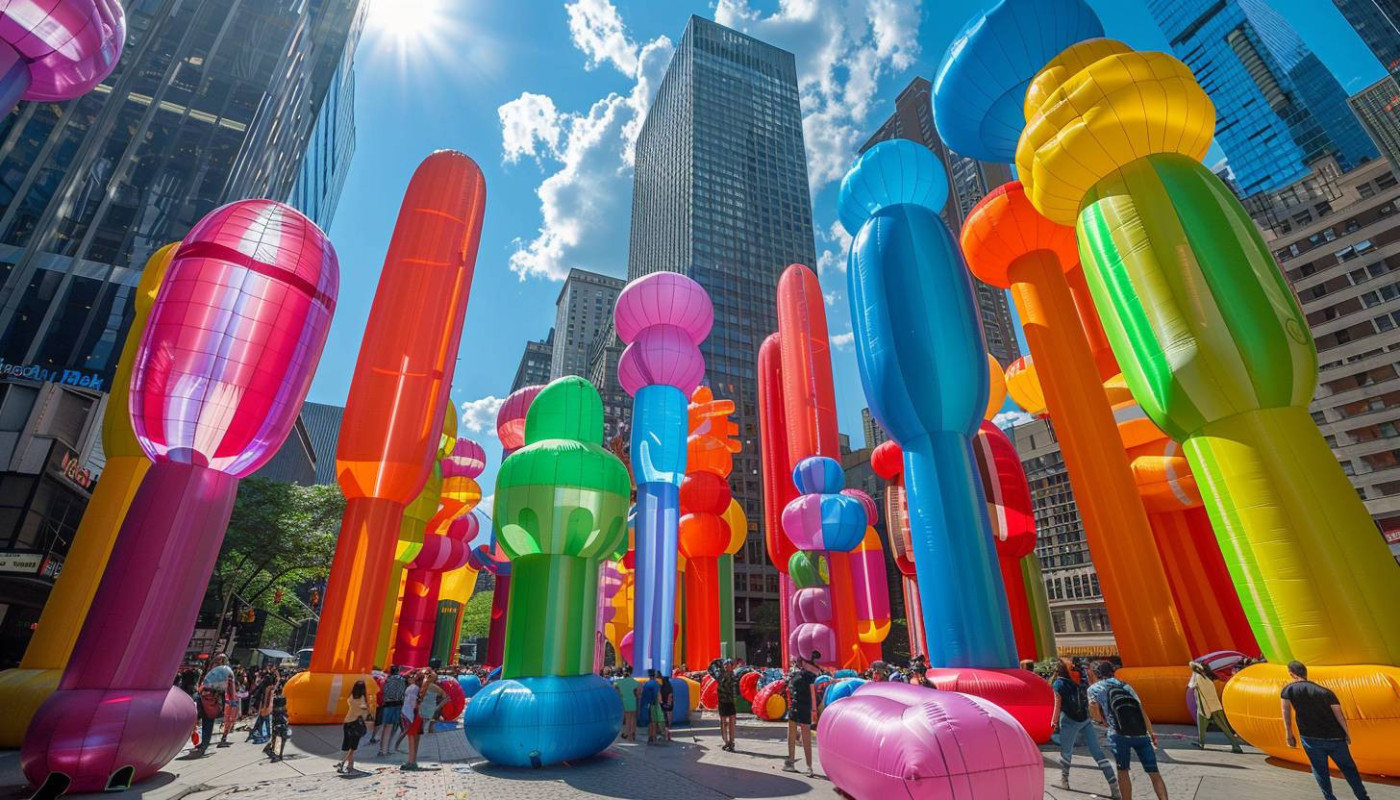 Comment les structures gonflables géantes transforment la publicité moderne