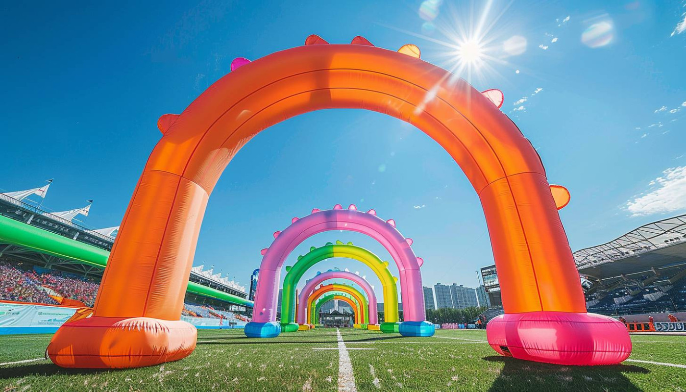 Maximiser la visibilité des événements avec des arches gonflables personnalisées